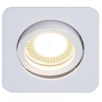 FOCO EMPOTRABLE 82X82MM COLOR BLANCO (BOMBILLA NO INCLUIDA) - EHLIS