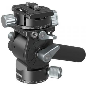 SmallRig Lightweight Fluid Video Head with 5kg Load Capacity