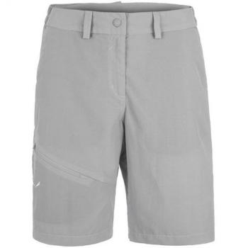 Pantalones Cortos Salewa Isea Dryton para Mujer - Secado Rápido, Color Gris, Talla XS