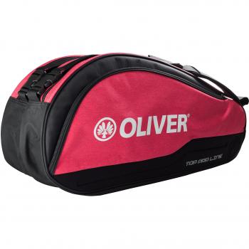 Oliver Top Pro Thermobag – Bolsa deportiva para aparejos de squash y bádminton/tenis, Black / Red