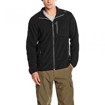 CMP - Chaqueta de forro polar, otoño/invierno, hombre, color Nero/Graffite, tamaño XL