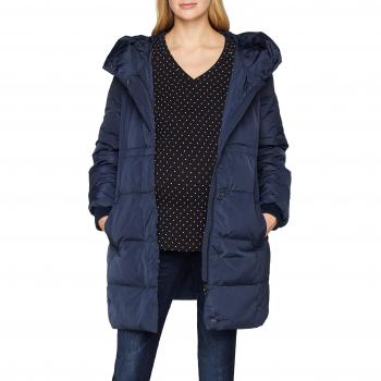 MAMALICIOUS Mlina Down Jacket, Abrigo premamá para Mujer, Azul