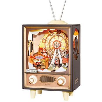 Rolife AMT01 Sunset Carnival DIY Music Box 3D Wooden Puzzle Kit