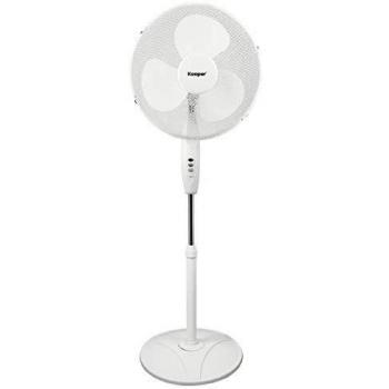 Ventilador de Pie Kooper Silencioso 3 Velocidades 40cm 40W Blanco