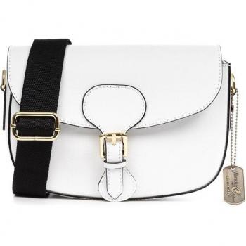 Bolso bandolera Anghiari de FIRENZE ARTEGIANI: elegancia en piel auténtica.