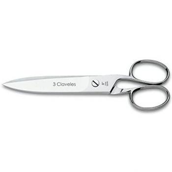 3Claveles 406 - Tijera tradicional para cocina de 8 pulgadas, inox
