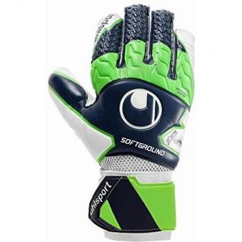 uhlsport Soft HN Comp Guantes, Juventud Unisex, Azul, 8