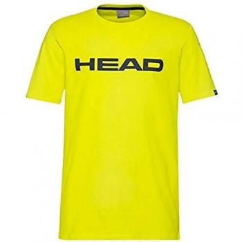 Head Club Ivan JR Camisetas, Infantil, Yellow/Dark Blue, 140