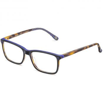 Etnia Barcelona Arizona HVBL Men's Eyeglasses Black Size 55 - Blue Light Block Available (Frame Only)