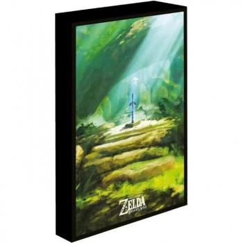 Cuadro Iluminado LED The Legend of Zelda Espada Maestra 30x40 cm