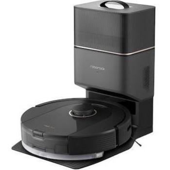 Roborock Q5 Pro+ Robot Aspirador con Estación de Vaciado Automático, 0.77L Bolsa para el Polvo, Color Negro