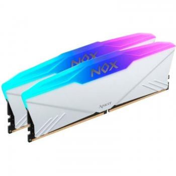 Apacer NOX RGB 32GB (2 x 16GB) DDR4 3600MHz CL18 ECC White Dual Channel Kit AH4U32G36C18YWAA-2