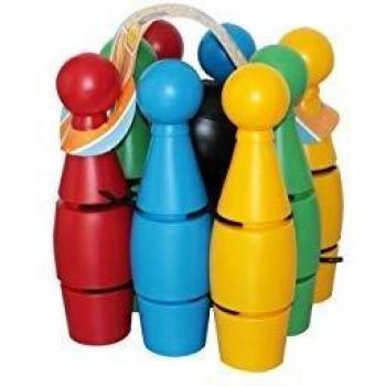 Unogiochi Pin de Bolos Grande para Exteriores, Multicolor 005