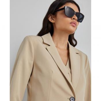 Easy Wear Blazer liso de mujer entallado.
