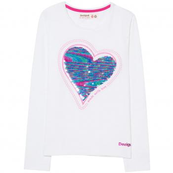 Desigual TS_Sequins, Camiseta para Niñas,