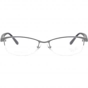 Ray-Ban Tech RX8731D Titanium Asian Fit 1047 Men's Eyeglasses Grey Size 55 (Frame Only) - Blue Light Block Available