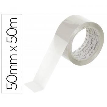 Cinta Adhesiva Q-Connect Polipropileno Transparente 132m x 50mm Embalaje