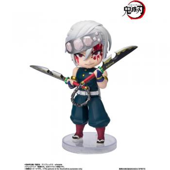 Demon Slayer: Kimetsu no Yaiba Tengen Uzui Sound Breathing Figuarts Mini Figure 100mm BAS64042
