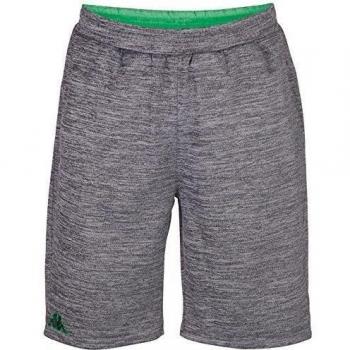 Kappa Hombre Willem Pantalones Cortos, hombre, Willem Shorts, gris oscuro, M