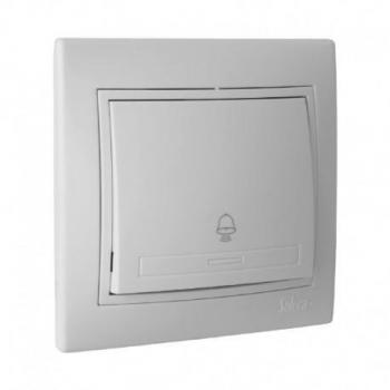 Pulsador campana 10A 250V mecanismo completo Solera