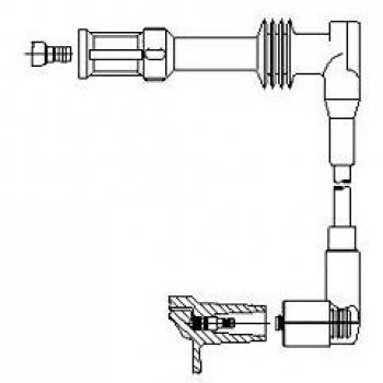 Bremi 1A09/32 Cable de encendido