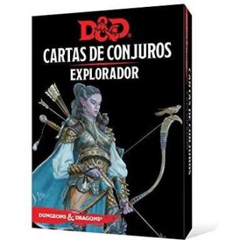 Dungeons & Dragons- Dungeons and Dragons: Explorador - Cartas de Conjuros - Castellano, Color