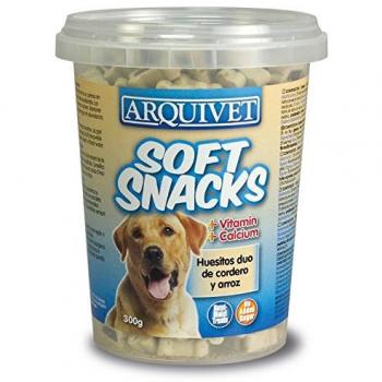 Arquivet Soft snacks huesitos duo lamb-rizo 300 grs - 340 gr