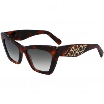 Salvatore Ferragamo Women's Sunglasses SF1081SE - Brown - One Size