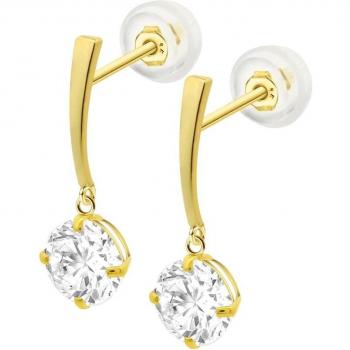 Pendientes Time Road Hin00277 Oro, Mujer