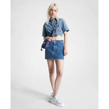 Falda vaquera Tommy Jeans Mini Izzie para Mujer
