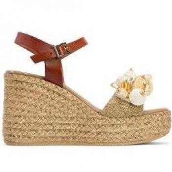 Sandalias de cuña de piel Porronet Kairi
