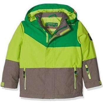 Ziener Niños Agnolo Jun (Jacket Ski) - Chaqueta de esquí, otoño/invierno, infantil, color Grey Splash, tamaño 10 años (140 cm)
