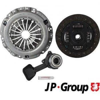 Kit de embrague JP GROUP 1530405610 - Clutch Kit, incluye disco de embrague, plato de presión y cojinete de empuje, diseñado para vehículos específicos, fabricado con materiales de alta calidad para un rendimiento óptimo