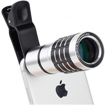 [Hamee original](Original Retail Packaging) Universal Smart Clip 10 Times Zoomable Lens with adjustable feature /Lens Clip Camera Photo Kit For iPhone 6/6 Plus,iPhone 5 5S 4 4S Samsung Galaxy HTC LG and all Smartphones.