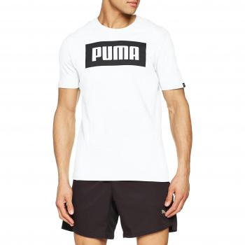 Puma Rebel Basic tee Camiseta, Hombre, Blanco White, XL