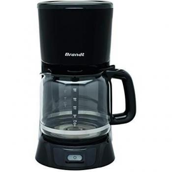 Cafetera eléctrica Brandt CAF1318 con filtro, capacidad de 1.8 L y 18 tazas