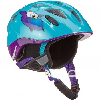 Alpina Niños Ciclismo ximo Flash – Casco de invierno, todo el año, infantil, color Varios colores - Owls, tamaño 47-51