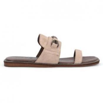 Sandalias de piel Ciudadela taupe Alpe para mujer