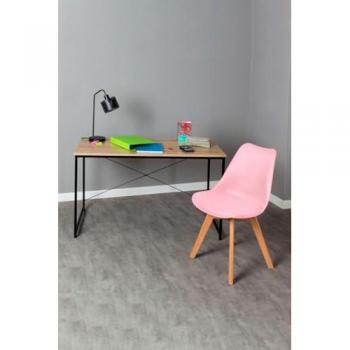 Conjunto de Escritorio Dek y Silla Synk Basic Rosa