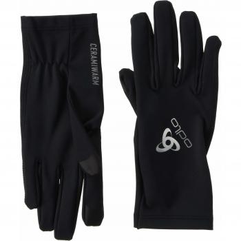 Odlo Ceramiwarm Light - Guantes para Hombre, Unzutreffend, Guantes Ceramiwarm Light, Hombre, Color Negro, tamaño XX-Small