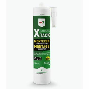 Pegamento Montaje Extremo Tec7 X-Tack Blanco 290 ml