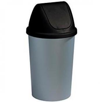 Papelera de 45 l con tapa abovedada Twinga