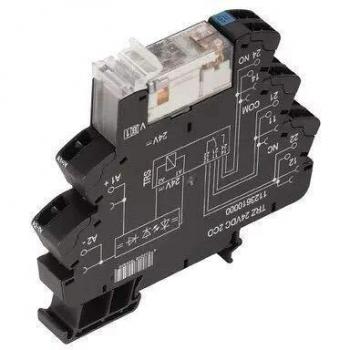 Weidmüller TRZ 24VDC 2CO Switching Relay Module - 24V DC, 8A, Dual Changeover Contacts