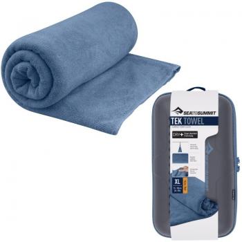 Sea to Summit Tek Towel Microfibre Compact Travel Towel, XL Blue