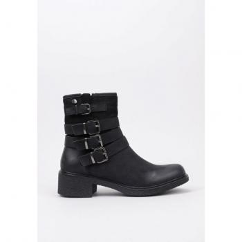 Isteria 22222 Botín Tacón Mujer Negro - Sofisticado y Cómodo, Talla 36
