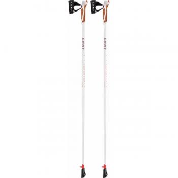 Bastones de Nordic Walking Leki Passion Unisex 115 cm Blancos