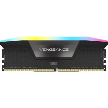 Memoria RAM Corsair Vengeance RGB 8GB DDR5 5200MHz CL40 Intel XMP Negra