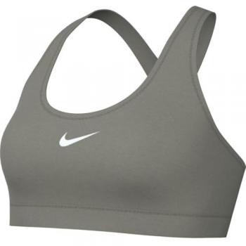 Nike Swoosh Light Support Sujetador Deportivo Sin Acolchado - Mujer - Verde - Talla S - Negro - W Nk Swoosh Light Support Bra, Light Army/White, DX6817-320