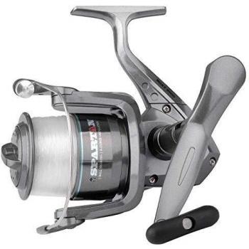 Carrete de Spinning Spro Spartan 6000 FD Plateado con Línea 0.45mm y Relación de Engranaje 4.1:1
