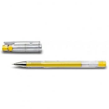 Pilot G-TEC C4 - bolígrafo de gel Transparente, Amarillo